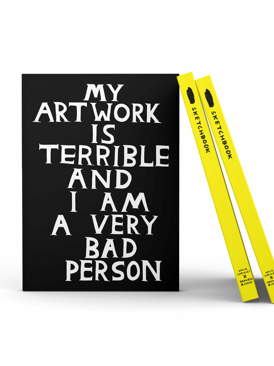 David Shrigley Sketchbook - My Artwork is terrible