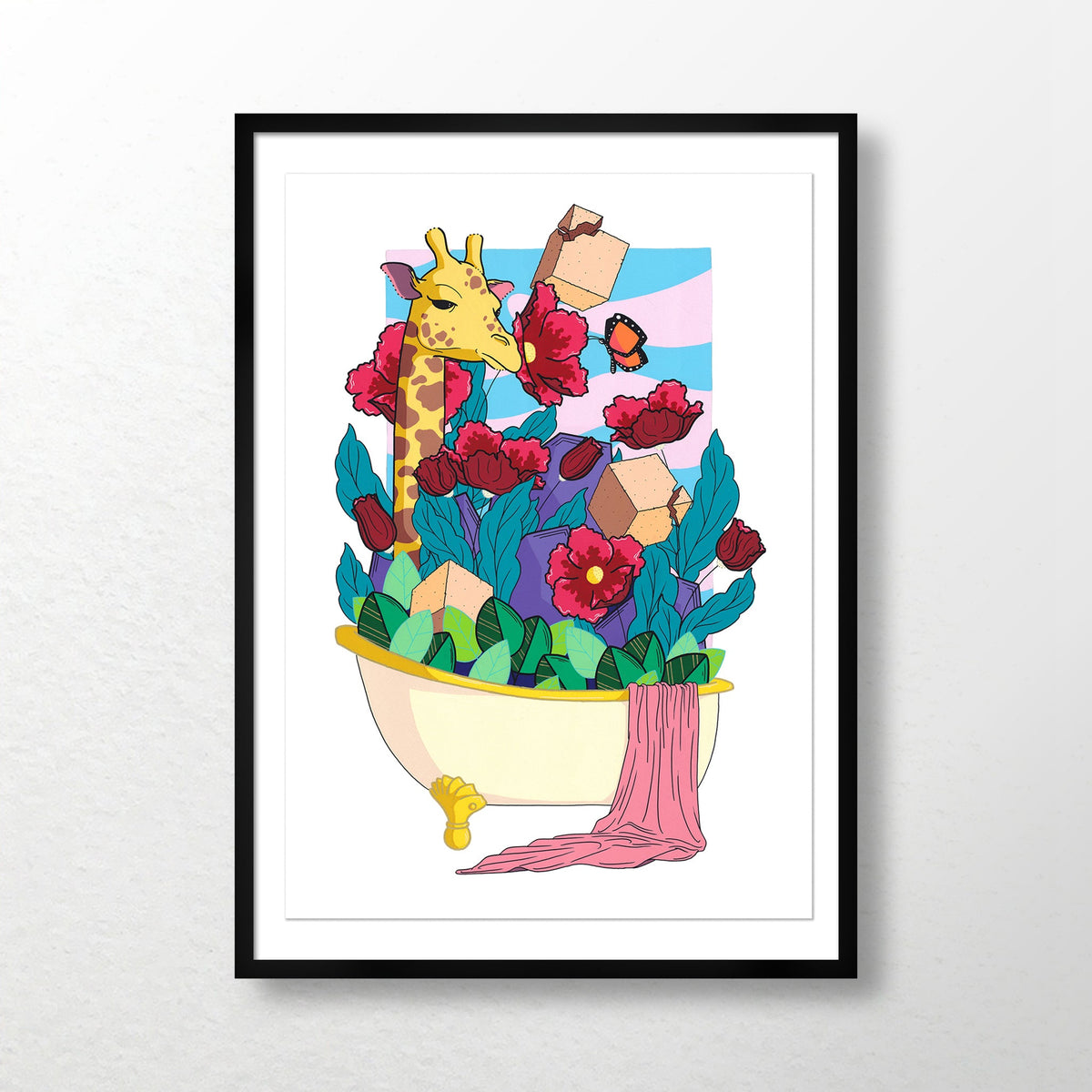 Bath Of Flowers