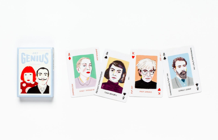 Art Genius Playing Cards