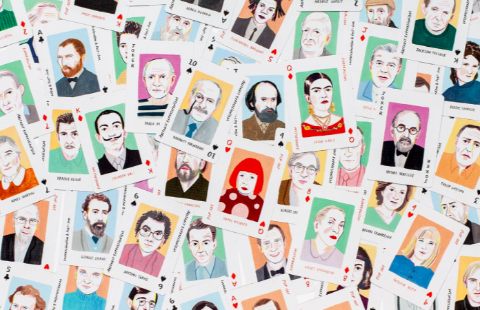 Art Genius Playing Cards