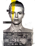 David Bowie Mugshot