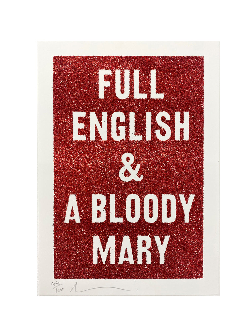 Full English and a bloody Mary