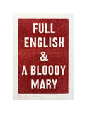 Full English and a bloody Mary