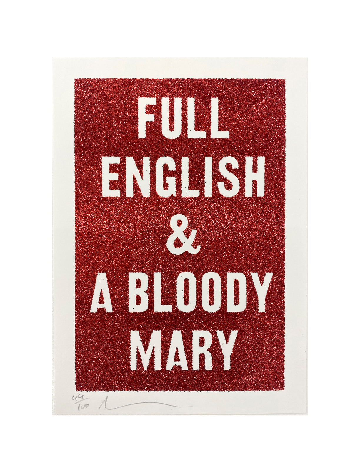 Full English and a bloody Mary
