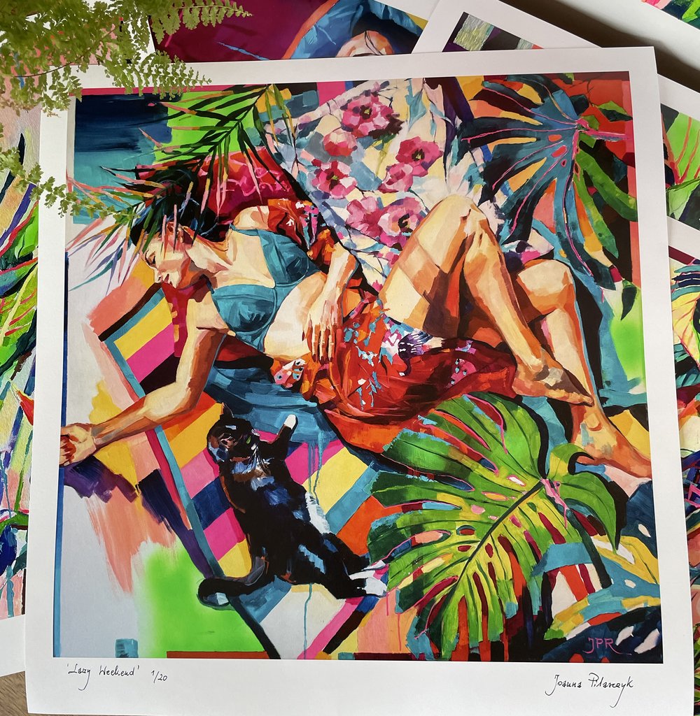 Lazy Weekend Print