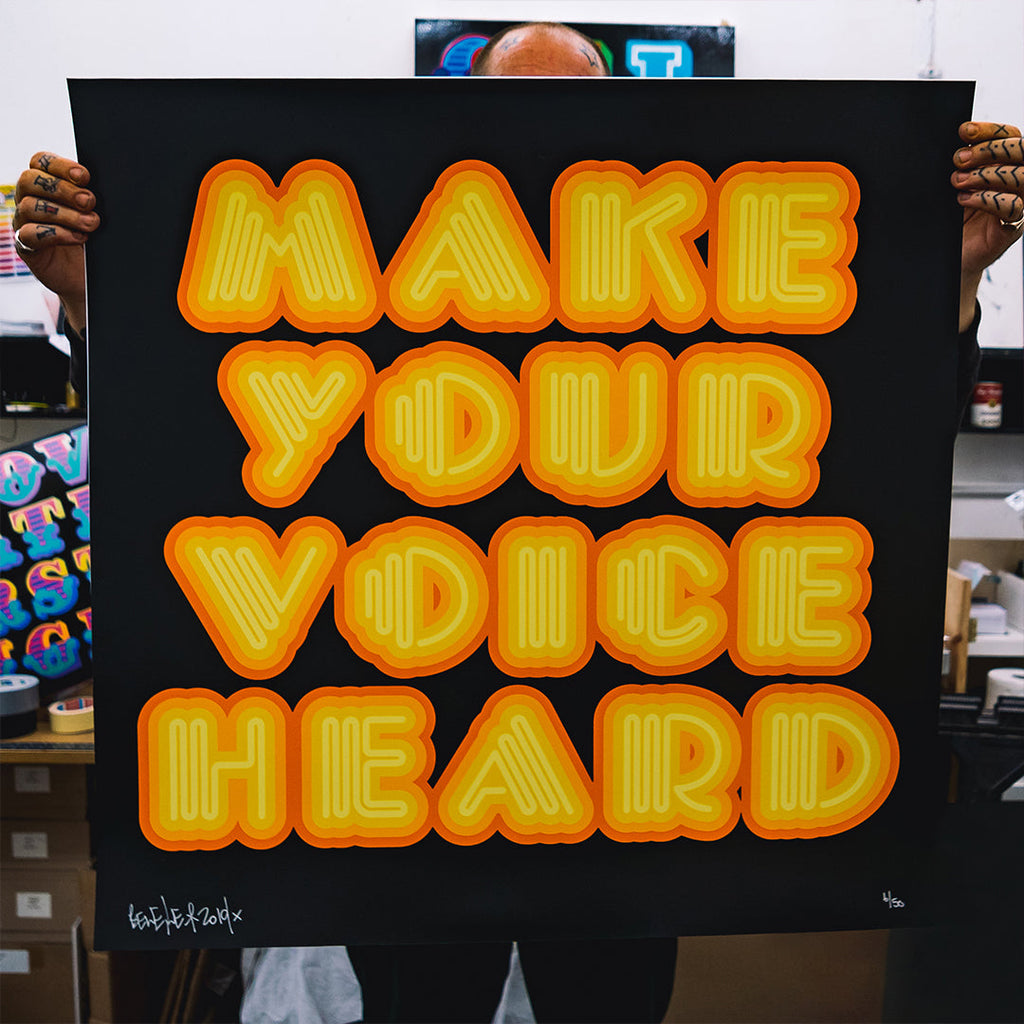 Make your voice heard
