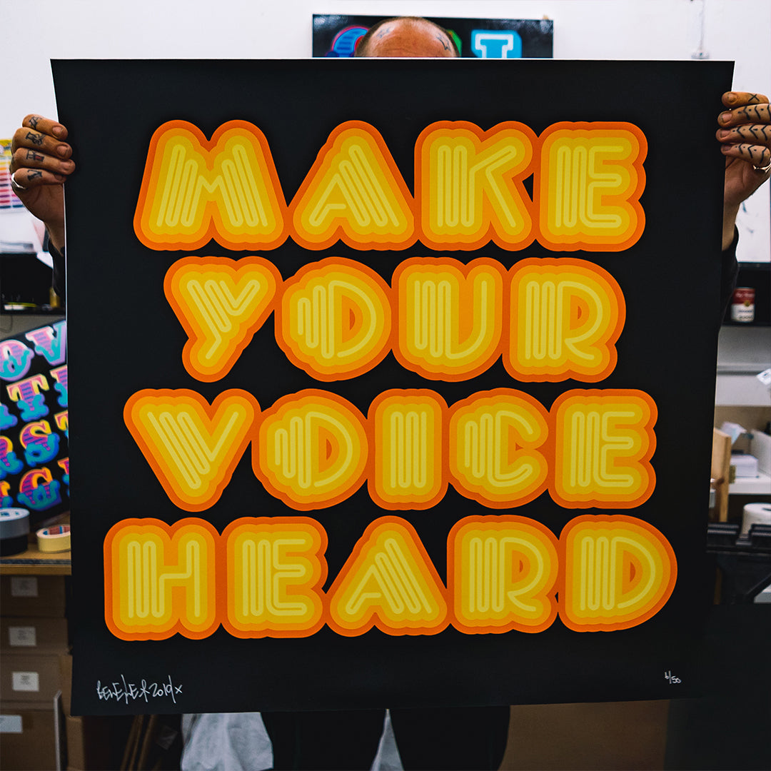 Make your voice heard