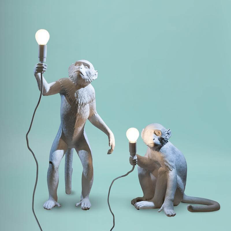 Monkey Lamp - Sitting (Indoor)
