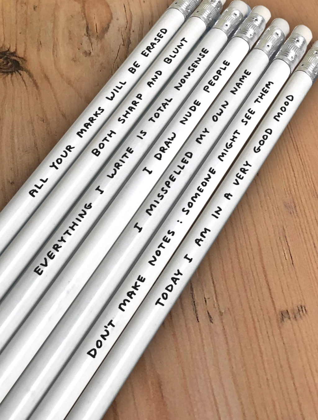 David Shrigley Pencil Set