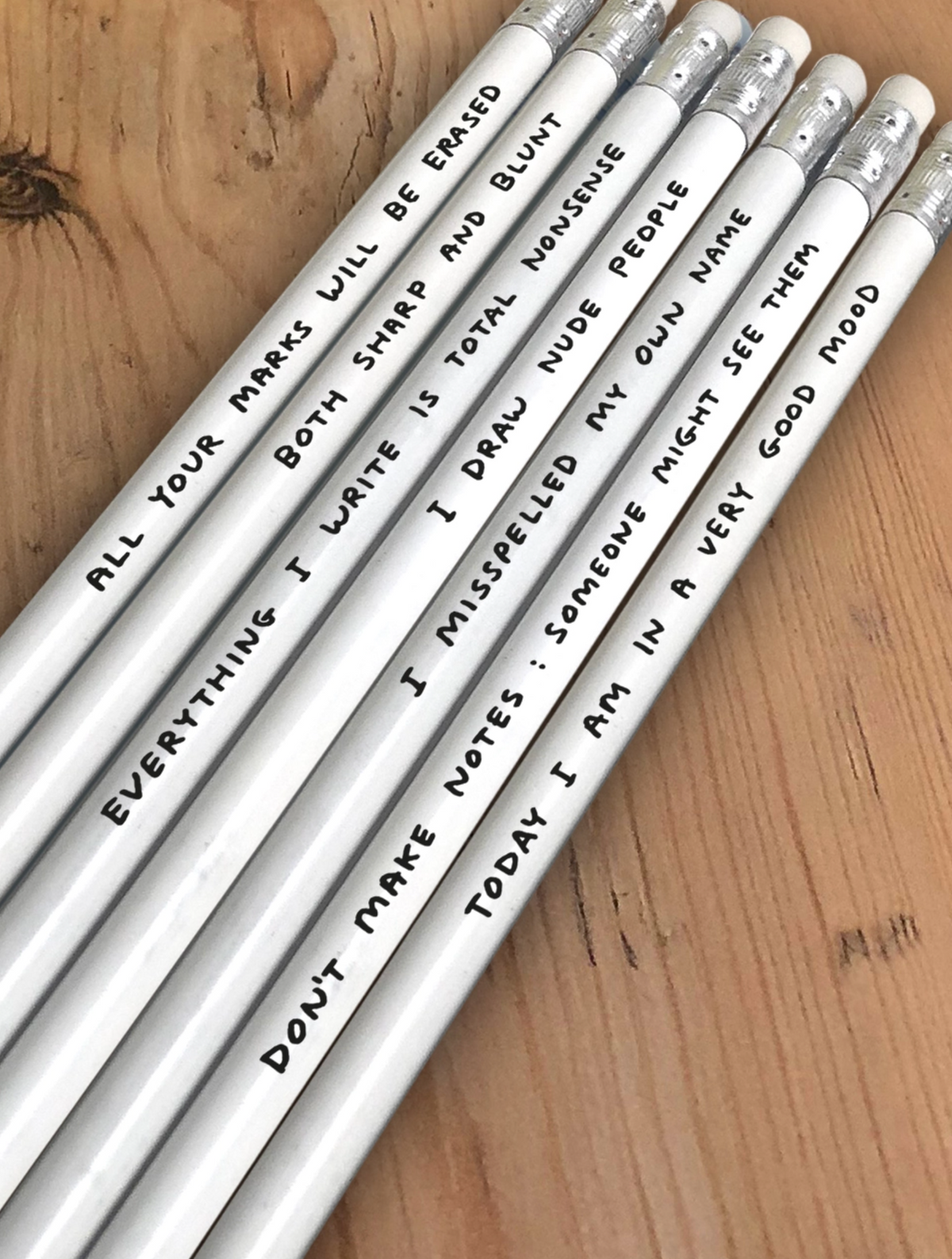 David Shrigley Pencil Set