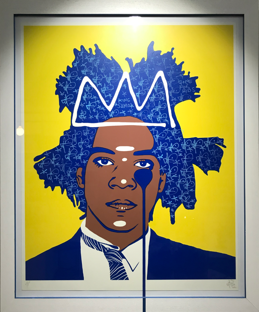 King Samo - Yellow Screenprint