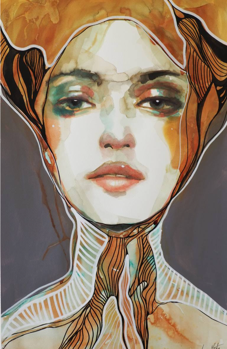 Organic IX Print