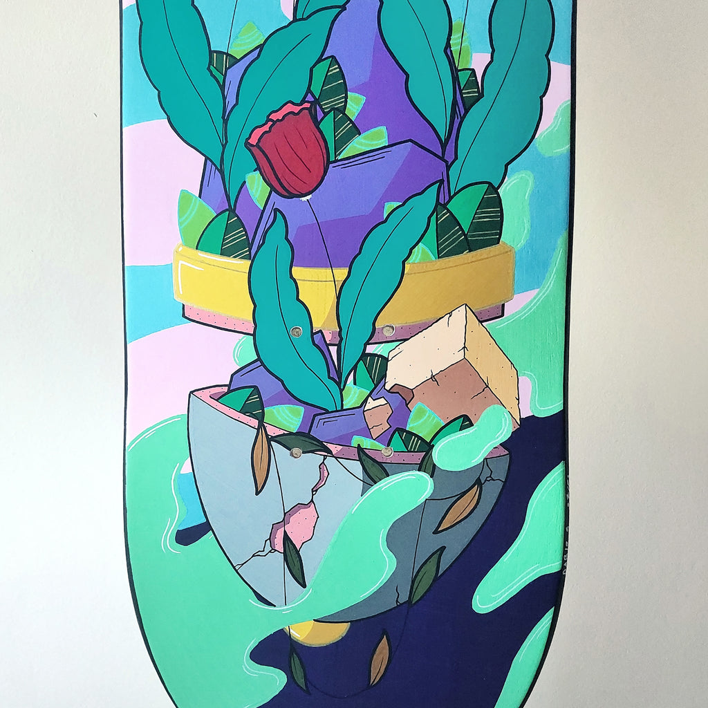 Flower Bomb Skateboard