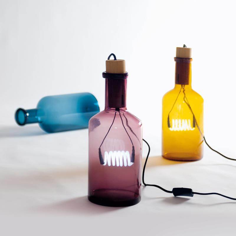 Bouche Neon Table Lamp - Pink
