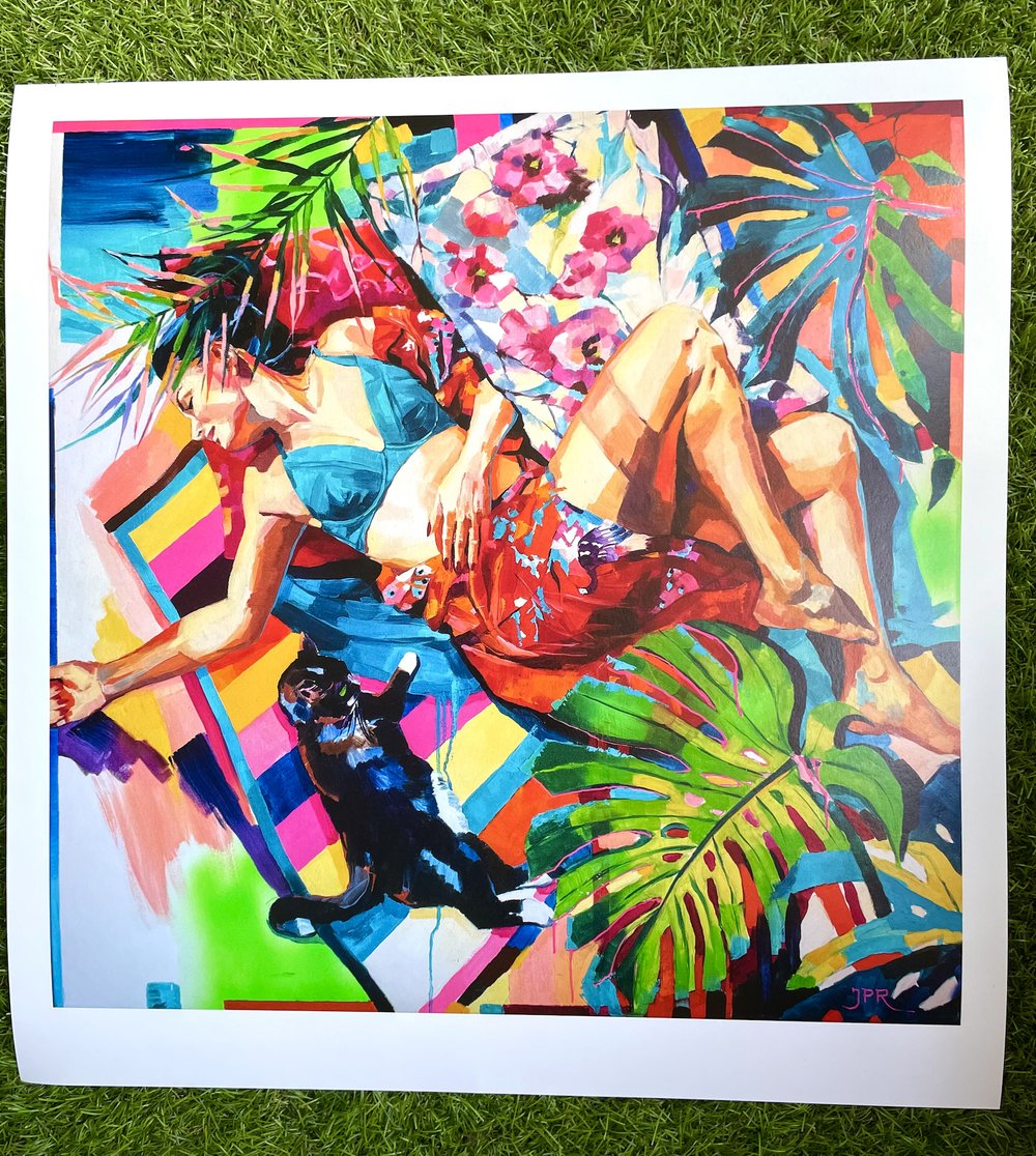 Lazy Weekend Print
