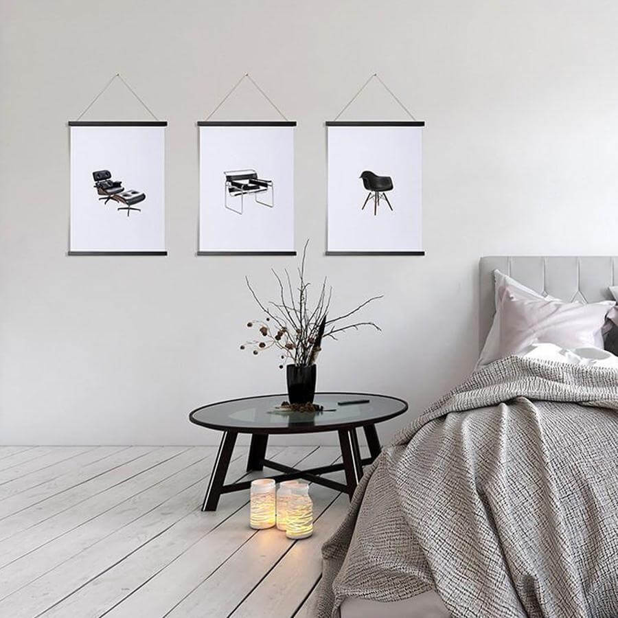 Magnetic Poster Frames - Natural