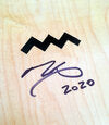 Skate Deck 2020 - Neon Red