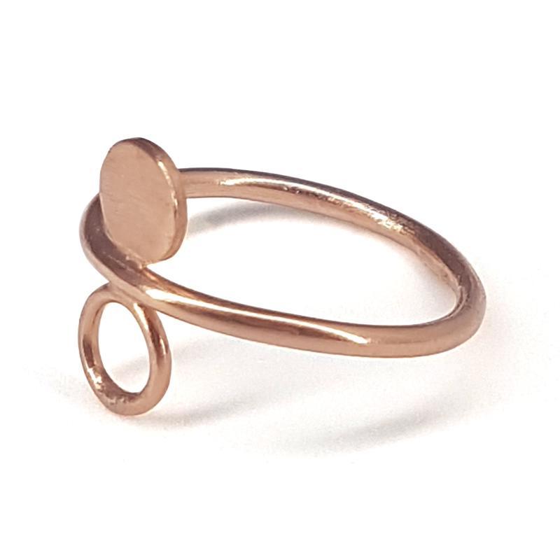 Solis Eclipse ring - Rose Gold